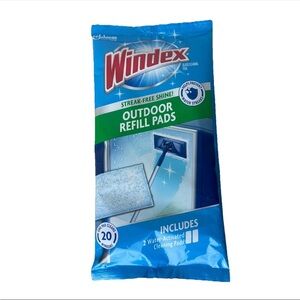 Windex Outdoor Refill Pads for Cleaning Glass Windows 1 Pack